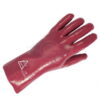 Red PVC Gauntlet Gloves