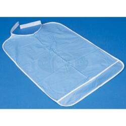 PVC Bib with front pocket and Velcro fastening neck tie.