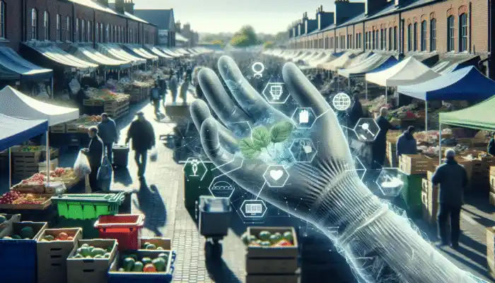 Polythene Gauntlet Gloves